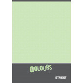 ZVEZKI ZA DISLEKTIKE A4 52L 80g ČRTNI Z ROBOM STREET COLOR ZELENI