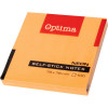 BLOK SAMOLEPILNI 76x76 OPTIMA NEON ORANŽEN 1/100