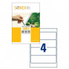 ETIKETE 192x61 SOREX 192061 100/1