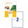 ETIKETE 210x148 SOREX 210148 100/1