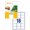ETIKETE 63,5x46,6 SOREX 063046 100/1