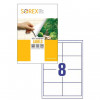 ETIKETE 97x67,7 SOREX 097067 100/1
