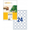 ETIKETE OKROGLE 40mm SOREX FI40 100/1