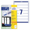 ETIKETE ZA REGISTRATORJE 192x38mm AVERY ZWECKFORM L4760-25 25/1