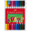 FLOMASTRI DVOSTRANSKI FABER CASTELL DUO 1/10