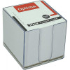 KOCKA PAPIRNA V STOJALU 90x90x85mm OPTIMA BELA