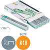 SPONKE PALIČNE LEITZ 5593 K10 26/10  ZELENE 5x210 sponk