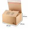 PAKETNA ŠKATLA SAMOLEPILNA SENDBOX F703 255x180x160mm S21