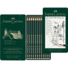 SVINČNIK GRAFITNI FABER CASTELL 9000 DESIGN SET 12/1