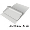 ŽEPKI ZA PLASTIFICIRANJE KLIPKO A7 80x110mm 80mic 100/1