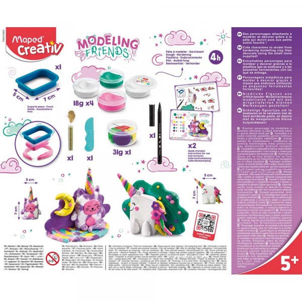 KREATIVNI SET MODELIRANJE MAPED CREATIVE MODELING KIT MAGIC REDOLJUB ...