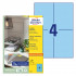 ETIKETE 105x148 AVERY ZWECKFORM 3457 MODRE 100/1