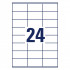 ETIKETE 70x36 AVERY ZWECKFORM 3475 100/1
