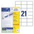 ETIKETE 70x42,3 AVERY ZWECKFORM 3652 100/1