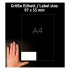 ETIKETE 97x55 AVERY ZWECKFORM 3679 100/1