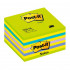 SAMOLEPILNA KOCKA 76x76mm 3M POST-IT LOLLIPOP GREEN BLUE 2028-NB