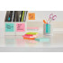 SAMOLEPILNA KOCKA 76x76mm 3M POST-IT LOLLIPOP GREEN BLUE 2028-NB