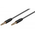 AVDIO AUX KABEL MINI JACK MICROCONNECT 0,5m