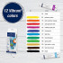 AKRILNE BARVICE V TUBI 20ml FABER CASTELL OIL COLOURS 12/1