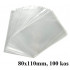 PAKIRNE VREČKE PP-CELOFAN 80x110mm PPKL2 100 kos