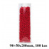 PAKIRNE VREČKE RAVNO DNO OPP-CELOFAN 90+50x280mm (250g) PP-RD4 100 kos