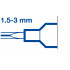 PIŠI BRIŠI MARKER ZA BELE TABLE WHITEBOARD EDDING 360 1,5-3mm