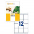 ETIKETE SOREX 70x67,7 100/1