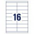ETIKETE 105x33,8 AVERY ZWECKFORM 3665