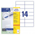 ETIKETE 105x42,3 AVERY ZWECKFORM 3653