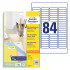 ETIKETE 46x11,1mm AVERY ZWECKFORM L7656-25