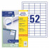 ETIKETE 48x21 AVERY ZWECKFORM 3650