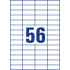 ETIKETE SOREX 52,5x21,2 100/1