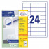 ETIKETE 64,6x33,8 AVERY ZWECKFORM 3658-200