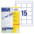 ETIKETE 64x50 AVERY ZWECKFORM 3672