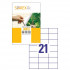 LASERSKE ETIKETE SOREX 70x42,3 100/1
