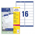 ETIKETE 99,1x33,9mm AVERY ZWECKFORM L7162-100