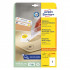 ETIKETE ODLEPLJIVE 210x297mm AVERY ZWECKFORM L4735REV-25