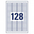 ETIKETE ODLEPLJIVE 43,2x8,5mm AVERY ZWECKFORM L6020REV-25