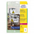 ETIKETE POLIESTER 105x148mm AVERY ZWECKFORM L4719-20 MAT BELA 