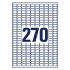 ETIKETE POLIESTER 17,8x10 AWERY ZWECKFORM L7785-25 SIJAJ PROZORNA 