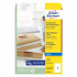 ETIKETE POLIESTER 210x297 A4 AVERY ZWECKFORM J8567-25 MAT PROZORNA