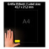 ETIKETE POLIESTER 45,7x21,2mm AVERY ZWECKFORM L6103-20 RUMENA 