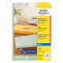 ETIKETE POLIESTER 63,5x29,6 AVERY ZWECKFORM J4721-25 MAT PROZORNA 
