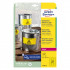 ETIKETE POLIESTER 63,5x29,6mm AVERY ZWECKFORM L6105-20 RUMENA