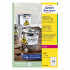 ETIKETE POLIESTER 63,5x33,9mm AVERY ZWECKFORM L4773-100 MAT BELA