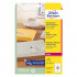 ETIKETE POLIESTER 99,1x42,3 AWERY ZWECKFORM L4772-25 MAT PROZORNA