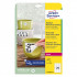 ETIKETE POLIESTER ODLEPLJIVE 70x37mm AVERY ZWECKFORM L4718REV-20 MAT BELA