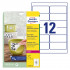 ETIKETE POLIESTER ODLEPLJIVE 99,1x42,3 AVERY ZWECKFORM L4776REV-20 MAT BELA
