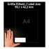 ETIKETE POLIESTER ODLEPLJIVE 99,1x42,3 AVERY ZWECKFORM L4776REV-20 MAT BELA