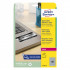ETIKETE POLIESTER OKROGLE 30mm AVERY ZWECKFORM L6129-20 SREBRNA
